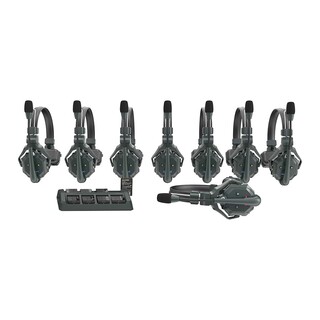 Solidcom C1, full duplex trådlöst intercom-system med 8 headsets