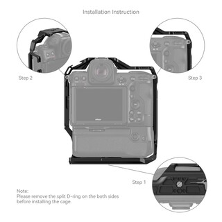 3982 kamerbur kit för Nikon Z8 med batterigrepp