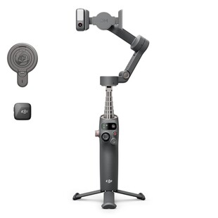 Osmo Mobile 7P - Svart, 3-axlig gimbal för mobiltelefoner 