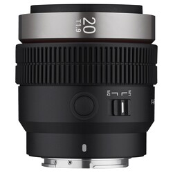 V-AF 20mm T1,9 FE, för Sony (fullformat)
