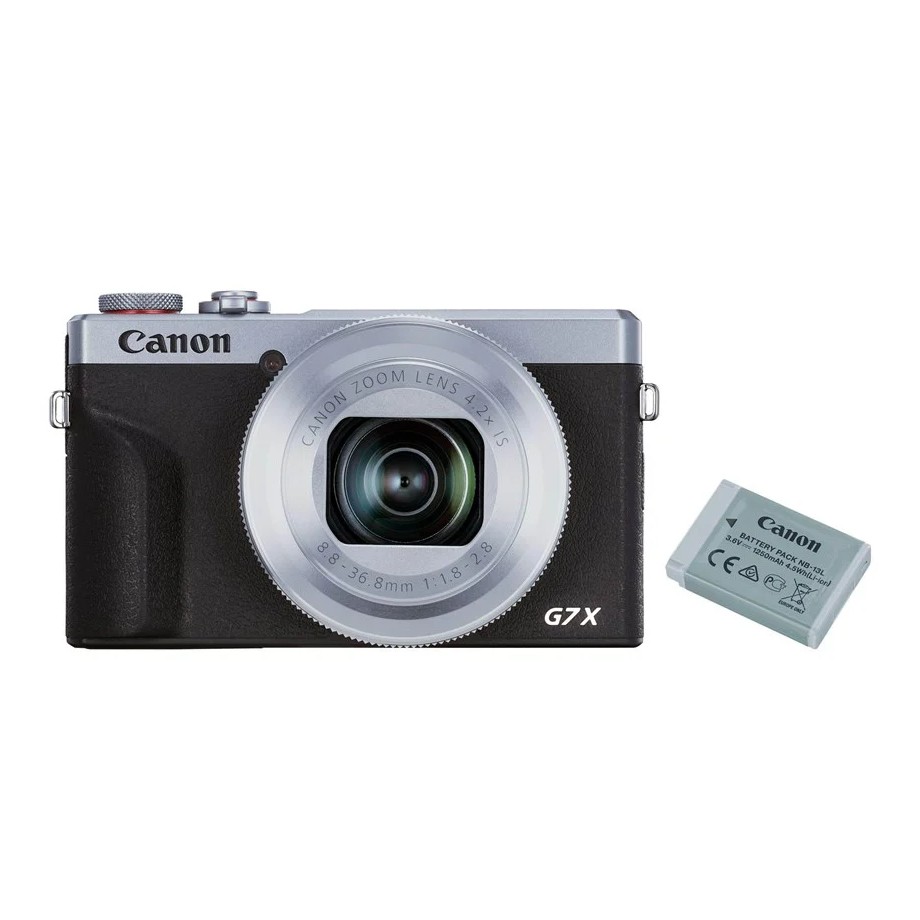 PowerShot G7 X Mark III, batteri kit - Silver