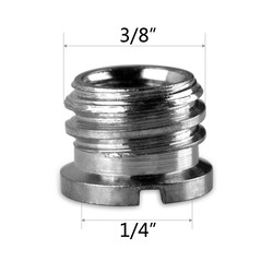 1610 gängadapter 1/4-tums hona - 3/8-tums hane, 5-pack  