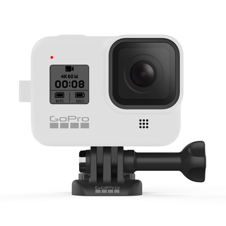 Sleeve & Lanyard, vit för Hero8 Black