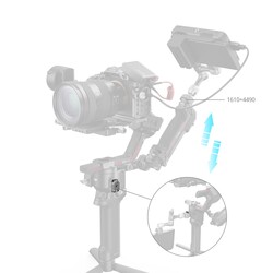 4640 HawkLock H21 Quick Release mini NATO Rail till DJI gimbaler