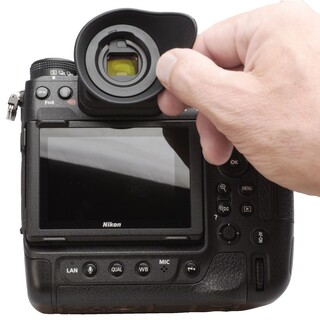 HoodEYE DK-33, roterbar ögonmussla för Nikon Z8 och Z9 & ZF