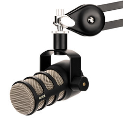 Rodecaster Pro II, podcasting bundle 4 - Svart