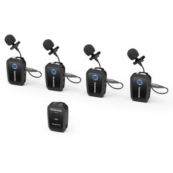Blink 500 T4 (TX x4 + RX x1) 4 till 1, 2,4 GHz trådlöst mikrofonsystem