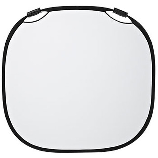 Reflexskärm sunsilver/vit, storlek large (120 cm)