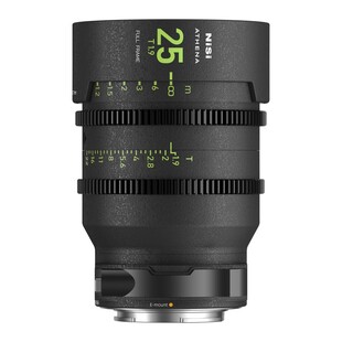 Cine Lens Athena Prime 25mm T1,9 för Sony (fullformat)