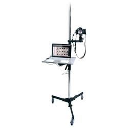 Belysningsstativ 390M Steel Column Roller Stand