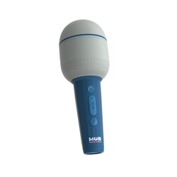 Groovy, karaoke mikrofon med bluetooth högtalare - Blå