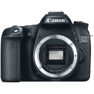 EOS 70D hus + Batterigrepp BG-E14 (begagnad)