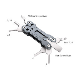 2495 folding screwdriver kit hunter
