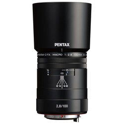 HD D FA 100mm f/2,8 Macro ED AW - Svart (fullformat)