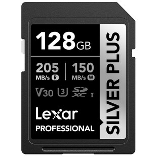 SDXC Professional Silver Plus 1066x UHS-I/U3/A2/4K R205/W150 (V30) - 128GB