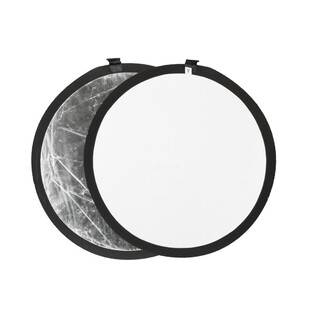 Reflexskärm 60 cm Silver/Vit (begagnad)