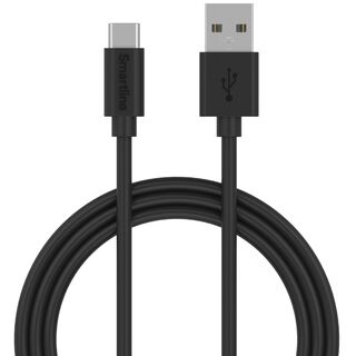 USB-A till USB-C 2.0 Svart - 2m