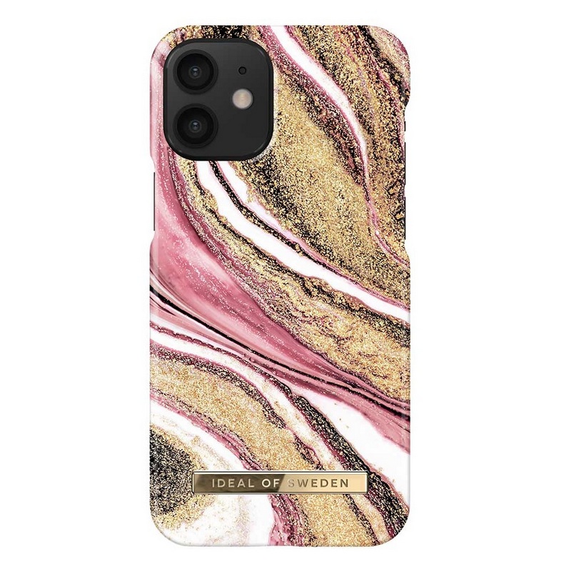 Ideal Of Sweden Fashion Case Iphone 12 Mini Cosmic Pink Swirl Cyberphoto