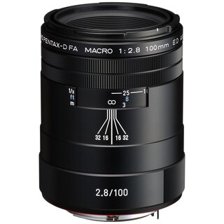 HD D FA 100mm f/2,8 Macro ED AW - Svart (fullformat)