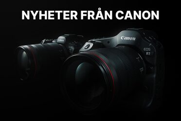 Canon EOS R1 och Canon Eos R5 II nya kameror från Canon