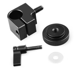 860 15 mm rörfäste med 1/4-tumsskruv