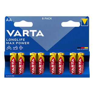 Longlife Max Power AA 8-pack