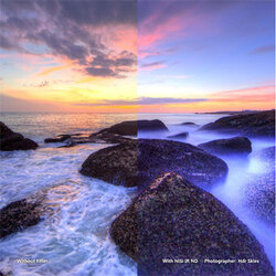 100x100 mm IRND16 gråfilter