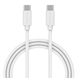 USB-C till USB-C 2.0 Vit - 2m