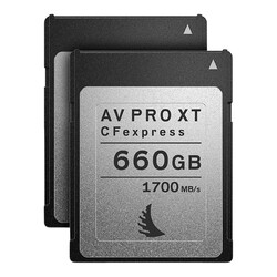 Match Pack för Canon EOS C300 MK3 - 2 pack av CFexpress AV PRO 660GB Typ B