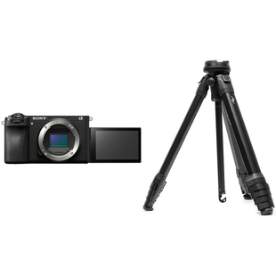 A6700 kamerahus + Peak Design Travel Tripod