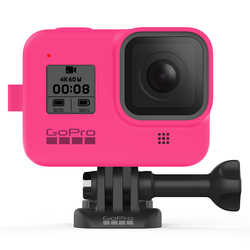 Sleeve & Lanyard, rosa för Hero8 Black