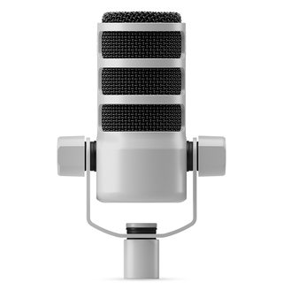 PodMic, dynamisk streaming- och podcastmikrofon - Vit