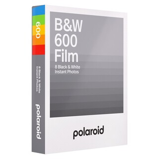 600, svartvit film med vit ram