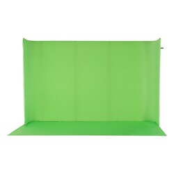 3522U U-Frame, green screen kit - 3,5 x 2,2 m