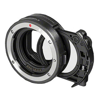 Adapter, Canon EF till  Canon R-fattning med Drop-in insticksfilter