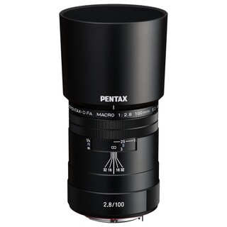 HD D FA 100mm f/2,8 Macro ED AW - Svart (fullformat)