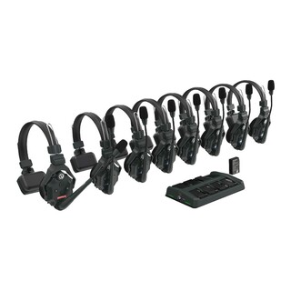 Solidcom C1, full duplex trådlöst intercom-system med 8 headsets