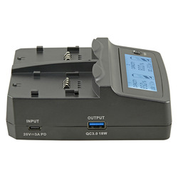 Duo Charger (45W/4,2-16,8V) Snabbladdare
