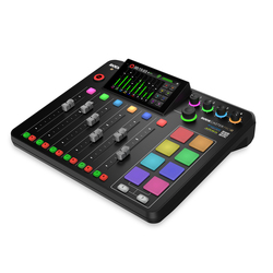 RodeCaster Pro II, podcast-studio - Svart