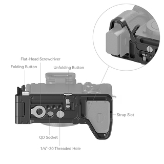 3984 vikbart L-bracket för Sony A7R V / A7 IV / A7S III