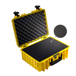 Outdoor Case typ 5000 gul med skuminteriör