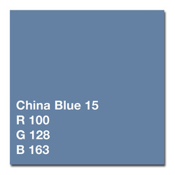 Bakgrundspapper 2,72 x 11 m, China blue  