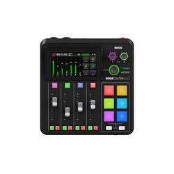 Rodecaster Duo, podcasting bundle 2 - Svart