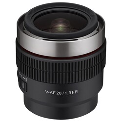 V-AF 20mm T1,9 FE, för Sony (fullformat)