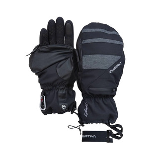 Skadi Zipper Mitt LRS, tum- och fingerhandske - Svart - M