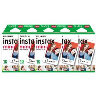 Instax Colorfilm mini glossy 10-pack x5