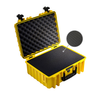 Outdoor Case typ 5000 gul med skuminteriör