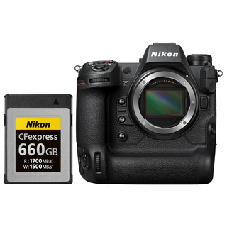 Z9 kamerahus + Nikon CFexpress 660GB