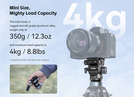 4170 videohuvud CH20 med integrerad nivellering