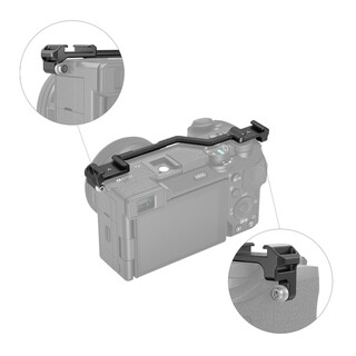 4339 platta med dubbla blixtskofästen för Sony A6700